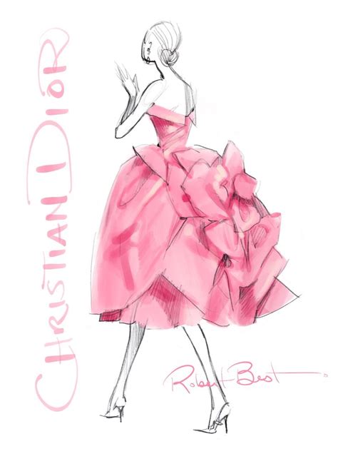 dessins dior|la galerie dior sketches.